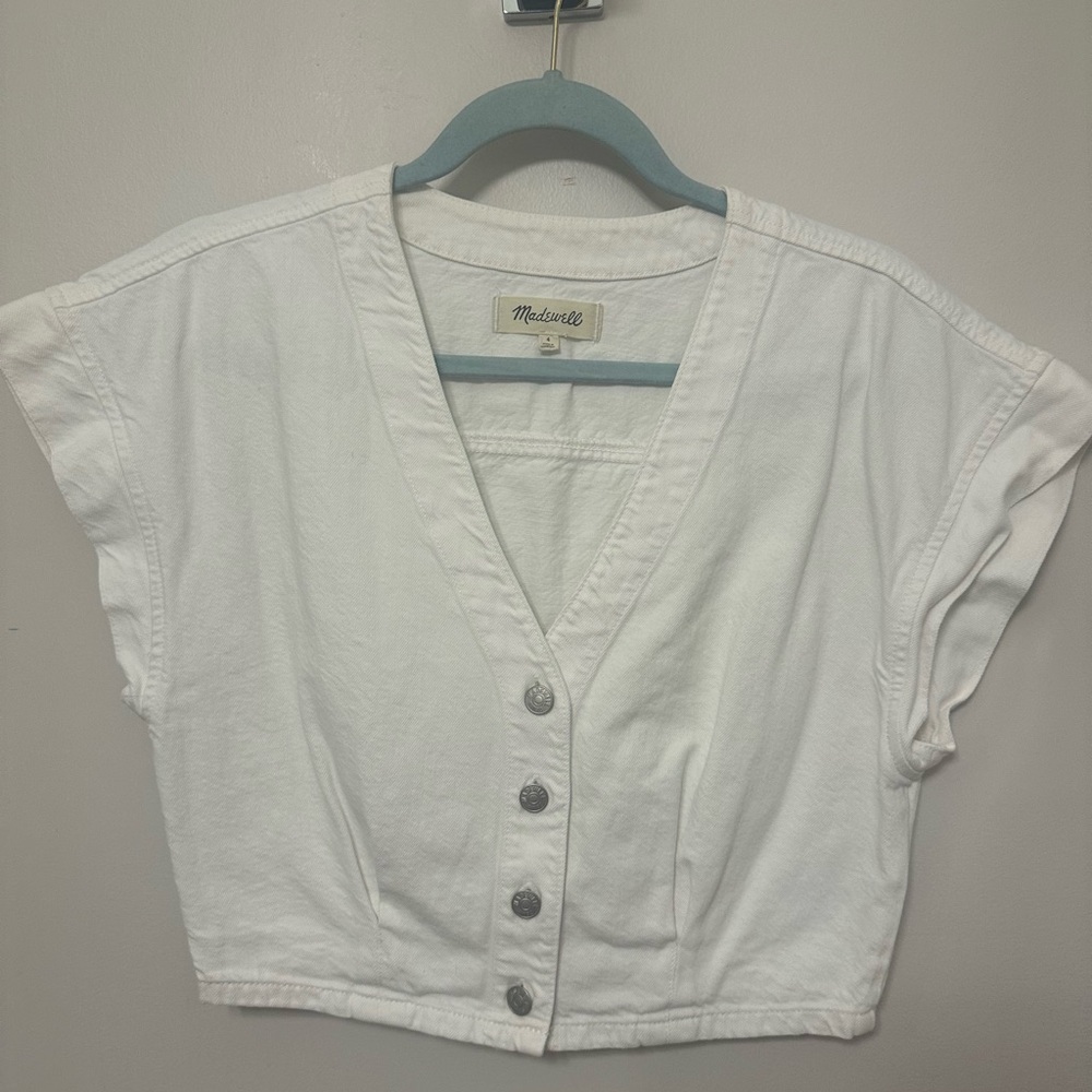 Madewell Ivory Top
